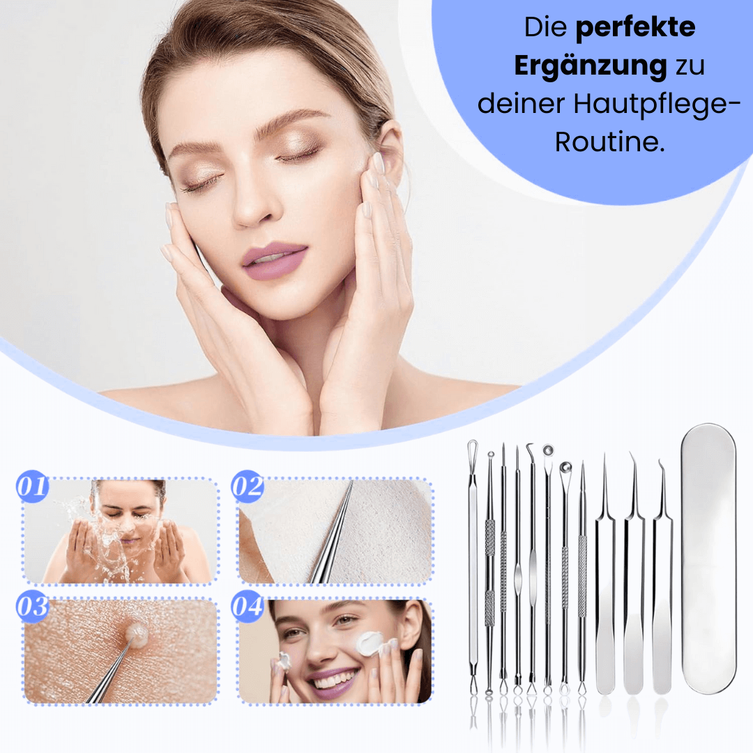 Mitesserentferner & Komedonen-Set