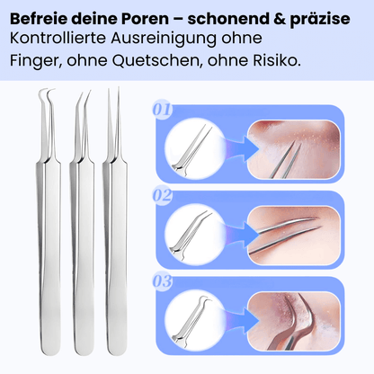 Mitesserentferner & Komedonen-Set