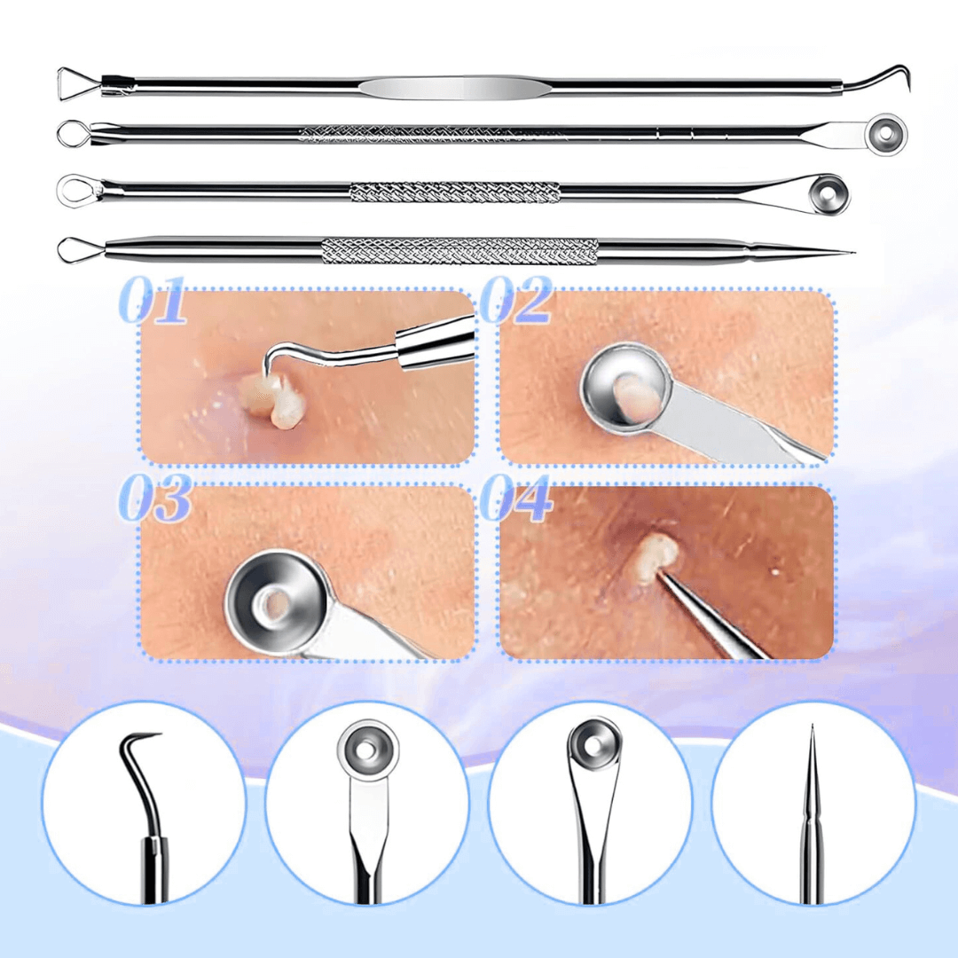 Mitesserentferner & Komedonen-Set